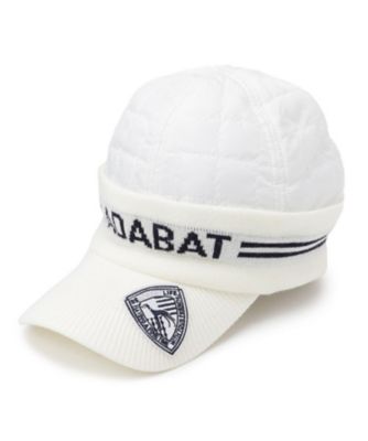 adabat/アダバット キルティング防寒キャップ(2002541588) シロ002 スポーツウェア【三越伊勢丹/公式】