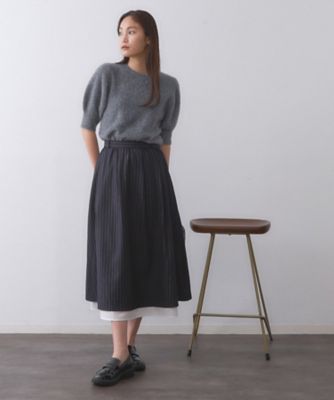 marimekko ストライプ フレアスカート M 2023SS】marimekko マリメッコ/ Folka Maalis スカート