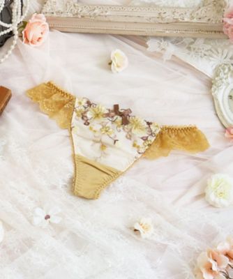 Risa Magli (Women)/リサマリ ジア Tバック(2002541666) イエロー033 パンツ・ショーツ【三越伊勢丹/公式】