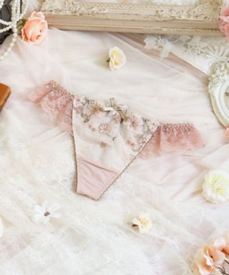 Risa Magli (Women)/リサマリ ジア Tバック(2002541666) ピンク071 パンツ・ショーツ【三越伊勢丹/公式】