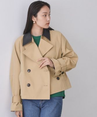 一部店舗限定】ライトギャバジンダブルブレストトレンチコート