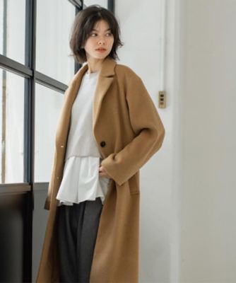 カシミヤブレンドウールチェスターコート（2002542078