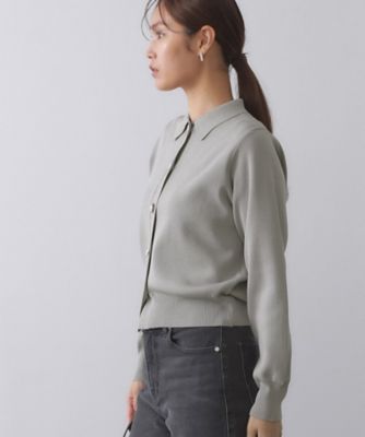 OBLI ⭐️カーディガン　送料込 セール】【SERACE】Oversize openwork short sleeve mesh