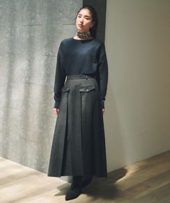 フラップタックスカート【洗える】（2002542196） | THE