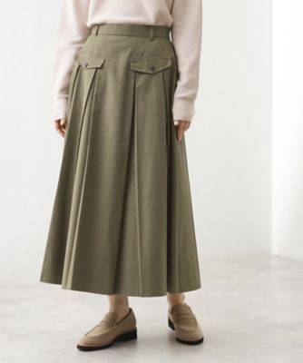 フラップタックスカート【洗える】（2002542196） | THE