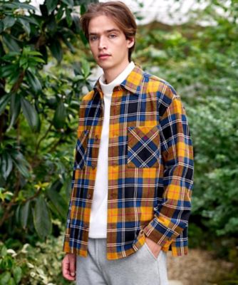 ＜DRESSTERIOR (Men) ＞タータンチェック　ＣＰＯシャツブルゾン（２００２５４２１９８）