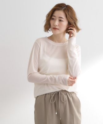 シアーカットベロアロンT（2002542301） | GROVE (Women