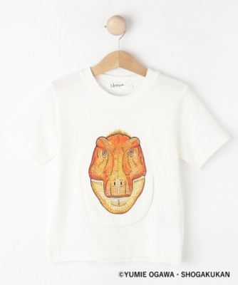 【SALE】DESSIN (Baby & Kids)/デッサン (キッズ）【小学館の図鑑NEO コラボ】恐竜Tシャツ(2002542310) シロ401 トップス【三越伊勢丹/公式】