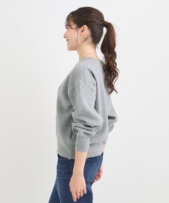 ふわふわタッチでほっこり アニマル ジャカードニット