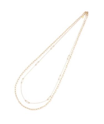 ete k10YG ペタルチェーンネックレス ete｜K10YG ペタルチェーン ネックレス | Rakuten Fashion(楽天