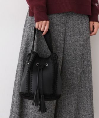 ＜Dessin (Women)＞かがりステッチ巾着バッグ（２００２５４２３９１）