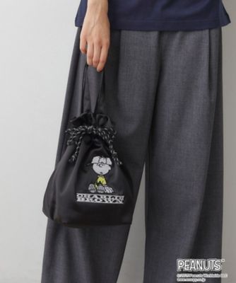 PEANUTSサテン巾着トートBAG（2002542394