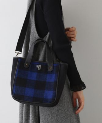 WOVEN 黒白チェック トートバッグ WOVEN 黒白チェック トートバッグ WOVEN 黒白チェック トートバッグ