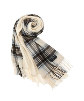 Dessin (Women)/デッサン バイカラーチェックストール(2002542411) ベージュ252 スカーフ・ショール【三越伊勢丹/公式】