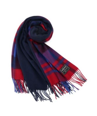 Dessin (Women)/デッサン バイカラーチェックストール(2002542411) アカ263 スカーフ・ショール【三越伊勢丹/公式】