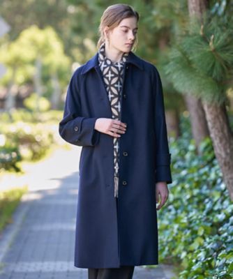 Super110sウールステンカラーコート（2002542461