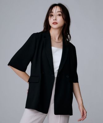【☆coco】 JS ライクストレッチ ジャケット 36 ストレッチツイルショートコート(その他のジャケット・スーツ