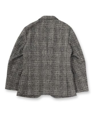 ◇【セットアップ可】ループグレンチェック リラックスジャケット