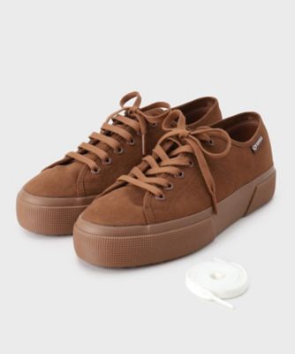 別注】SUPERGA3740 スエード調スニーカー