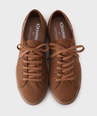 別注】SUPERGA3740 スエード調スニーカー
