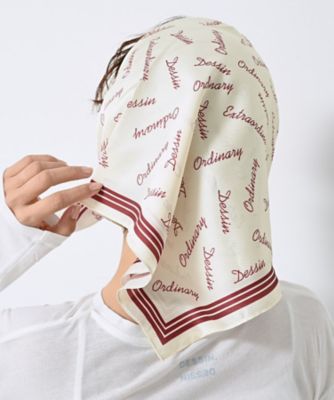 Dessinロゴスカーフ（2002542644） | Dessin (Women