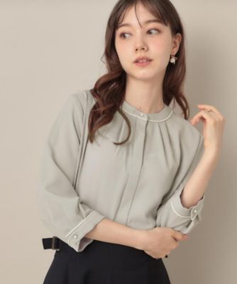 COMME des GARCONS ジョーゼット ブラウス COMME CA ブラウス シャツ リライムジョーゼット レディース