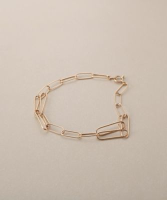 ＜COCOSHNIK (Women)＞Ｋ１０ＰＣチェーンランダムコネクト　ブレスレット（２００２５４３５８０）