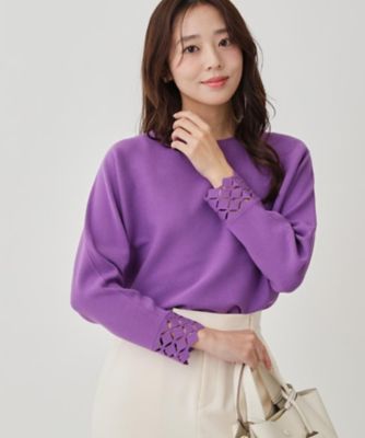 ニットトップス THINGS THAT MATTER（シングス ザット マター） TWIST KNIT TOPS