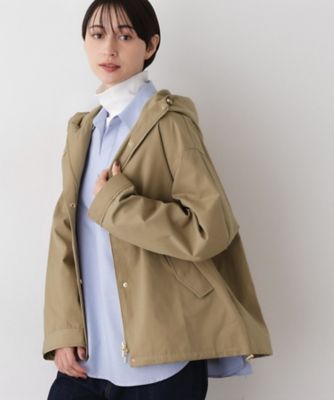 Dessin (Women)/デッサン 裾ドローコード付きマウンテンパーカ(2002543588) ベージュ050 アウター【三越伊勢丹/公式】