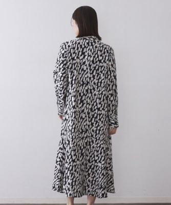 ジオメトリック柄ワンピース（2002543605） | OPAQUE