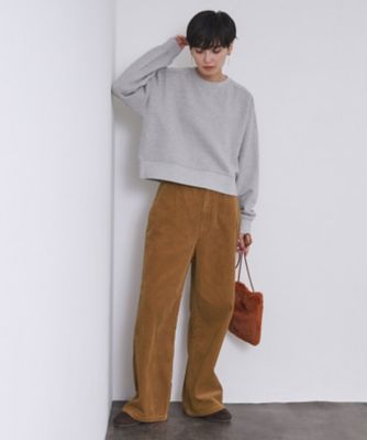 コーデュロイワイドパンツ【洗濯機OK】（2002543614