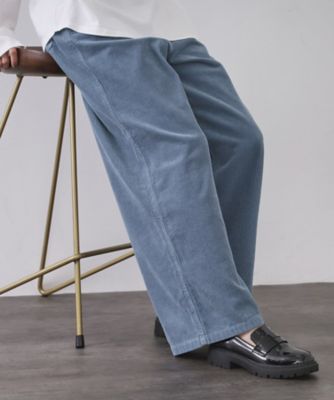 コーデュロイワイドパンツ【洗濯機OK】（2002543614