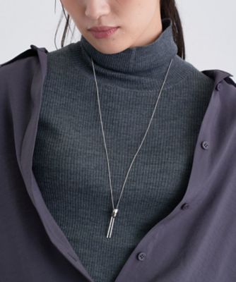 INDIVI / インディヴィ パール調ボウタイネックレス INDIVI 