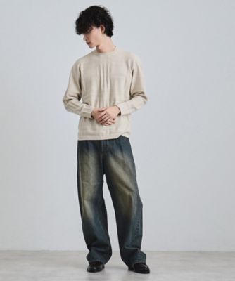 シャドーチェックニット（2002543741） | tk. TAKEO KIKUCHI