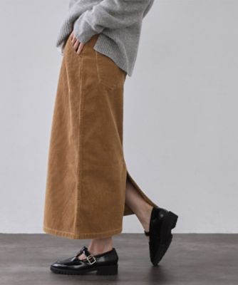 コーデュロイナロースカート【洗濯機OK】（2002543776