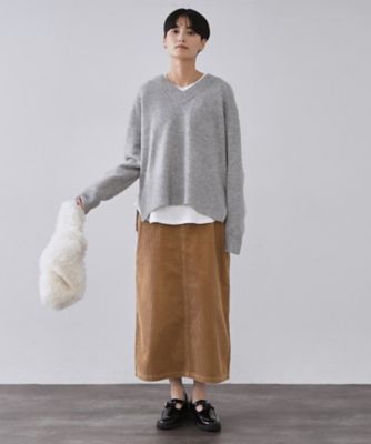 コーデュロイナロースカート【洗濯機OK】（2002543776