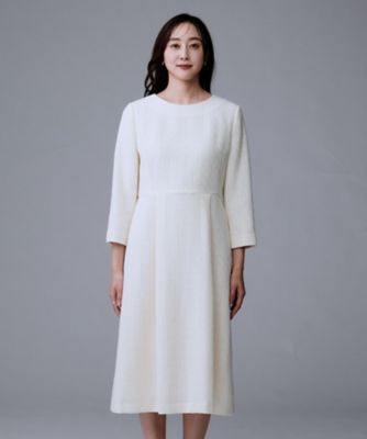 セットアップ可能／きれいめ】ツイードワンピース