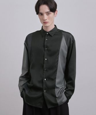 ダイヤゴナル切り替えシャツ（2002543928） | tk. TAKEO