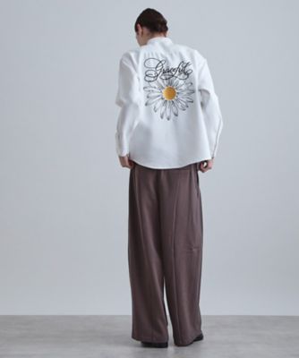 バックデイジー刺繍シャツ（2002543932） | tk. TAKEO