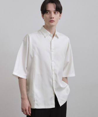 ＜tk. TAKEO KIKUCHI (Men)＞ドルマン半袖シャツ（２００２５４３９３５）