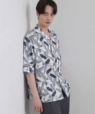 ＜tk. TAKEO KIKUCHI (Men)＞梨地クジラシャツ（２００２５４３９３８）