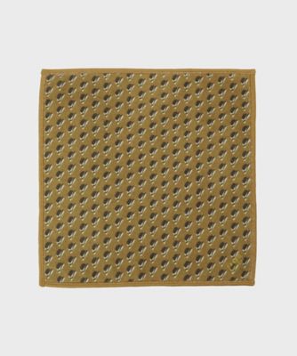 TAKEO KIKUCHI (Men)/タケオキクチ ボーラーハット柄プリントフォンカチ(2002543953) チャ144 ハンカチ【三越伊勢丹/公式】