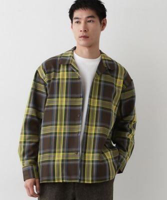 洗える】チェック柄シャツ（2002543989） | Dessin (Men