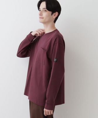 Dessin (Men) /デッサン ヘビー天竺ロンT(2002543991) アカ064 トップス【三越伊勢丹/公式】