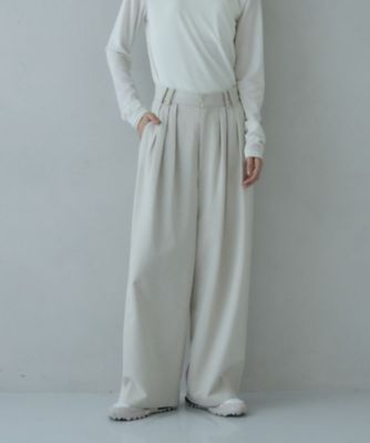 ＜GALLEST (Women)＞タックワイドパンツ（２００２５４４００５）