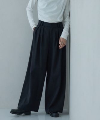 GALLEST (Women)/ギャレスト タックワイドパンツ(2002544005) クロ019 パンツ・ズボン【三越伊勢丹/公式】