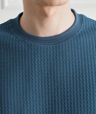 千鳥柄 ストレッチ プルオーバー（2002544010） | TAKEO