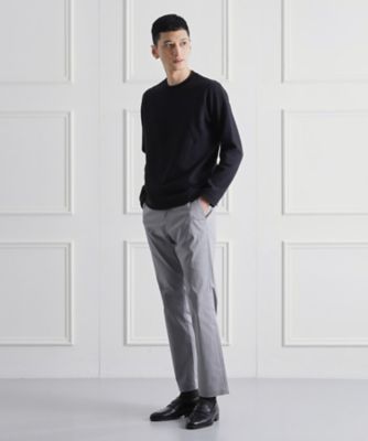 千鳥柄 ストレッチ プルオーバー（2002544010） | TAKEO