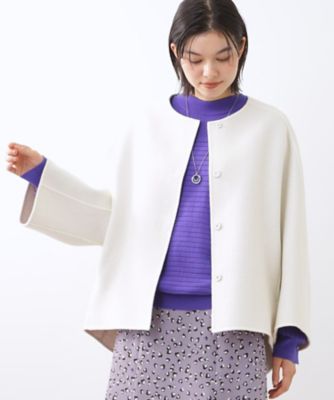 ＜Reflect (Women)＞【Ｒ‐ＱＵＡＬＩＴＹ】リバー仕立てショートコート（２００２５４４０２０）