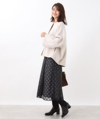 リバー仕立てショートコート（2002544020） | Reflect